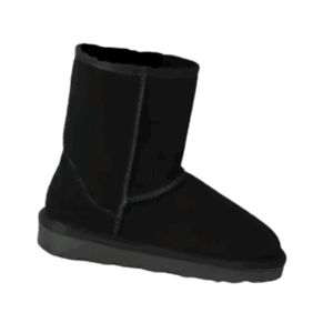 מגפי פרווה זמש איכותיים סבנטי ניין Seventy Nine לנשים בצבע שחור